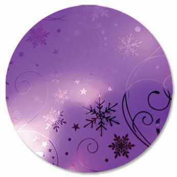 Dekokarton Mirri X-Mas Winter Purple