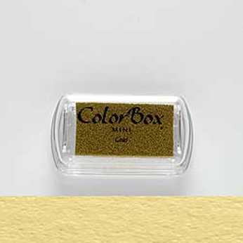Mini Stempelkissen Color Box Gold