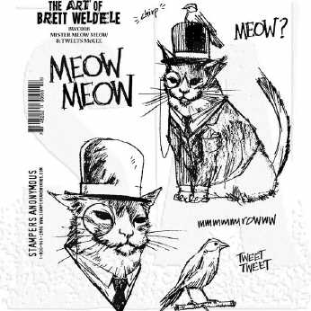 Stampers Anonymous Mister Meow Meow & Tweets
