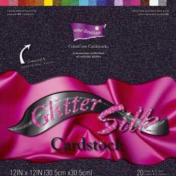 ColorCore Cardstock Glitter Silk Cardstock