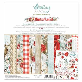 Stamperia Paper Pad Christmas Patchwork 12x12"