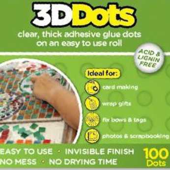 3D Glue Dots Clear