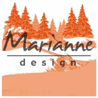 Marianne Design 3D Embossing Folder Winterwood