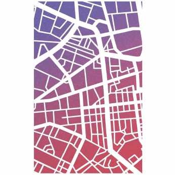 Ciao Bella Stencil City Map