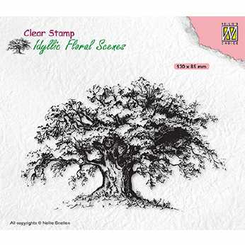 Nellie´s Choice Clearstamp Old tree