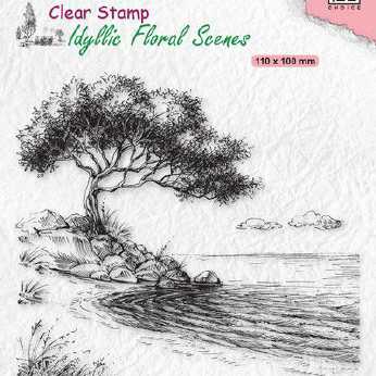 Nellie´s Clearstamp Tree on shore