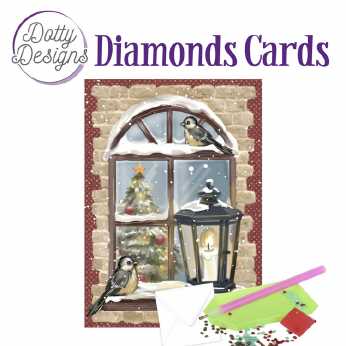 Diamond Cards Christmas Window