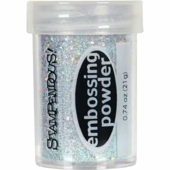 Stampendous Embossing Tinsel Frozen Ice