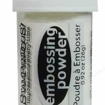 Stampendous Embossing Powder white opaque
