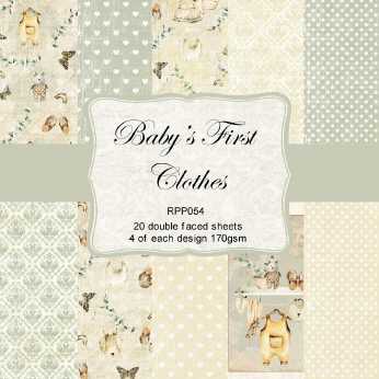 Reprint Paper Pack Baby´s First Clothes 6x6"