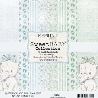 Reprint Paper Pack Sweet Baby Collection blue