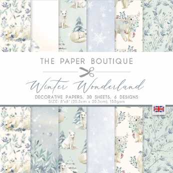 The Paper Boutique Winter Wonderland 8x8"