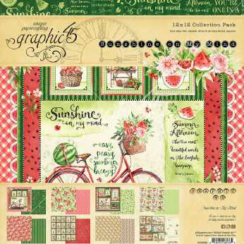 Graphic45 Sunshine on my mind Coll. Pack 12x12"