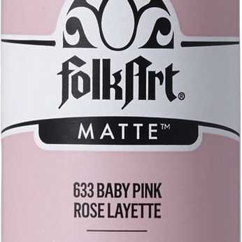 Folkart Acrylic Matte Baby Pink