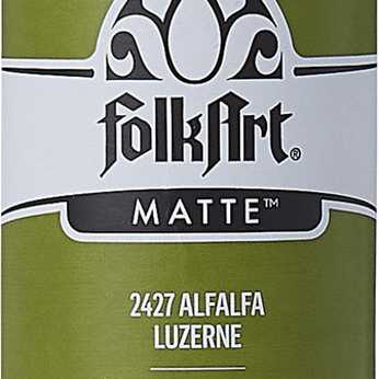 Folkart Acrylic Matte Alfalfa Luzerne