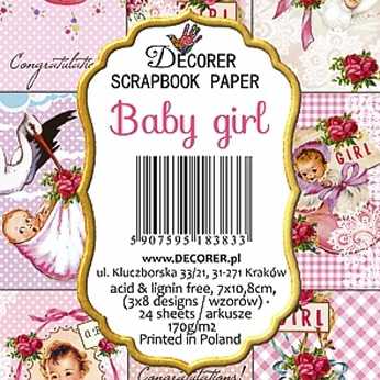 Decorer Mini Paper Pack Baby Girl
