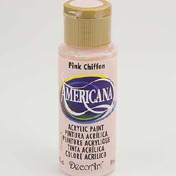 Americana acrylic Paint Pink Chiffon