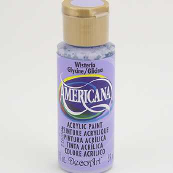 Americana acrylic paint wisteria
