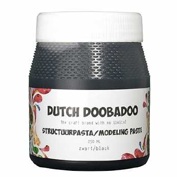 Dutch Doobadoo Strukturpaste schwarz