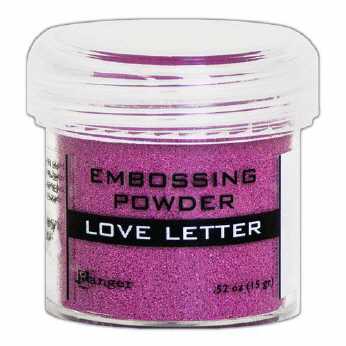Ranger Embossing Powder Metallic Love Letter
