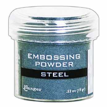 Ranger Embossing Powder Metallic Steel