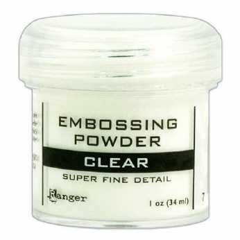 Ranger Embossing Powder Clear Super Fine Detail
