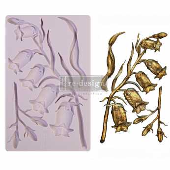 Prima re-design Decor Moulds Sweet Bellflower