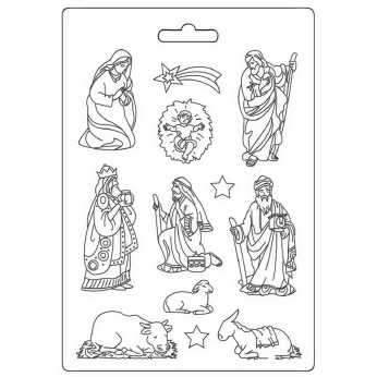 Stamperia Soft Mould Bethlehem