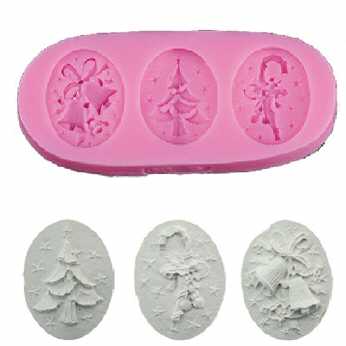 Stafil Silikonform Weihnachtsmotive