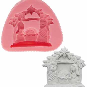 Stafil Silikonform Nativity scene