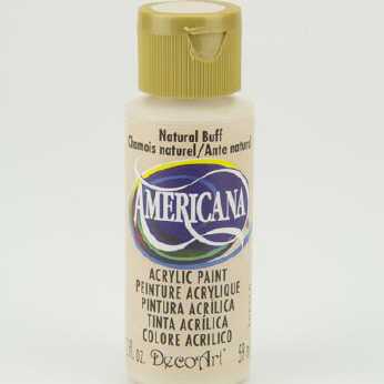 Americana acrylic paint natural buff