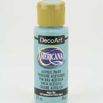 Americana acrylic paint aqua sky