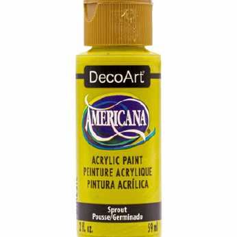 Americana acrylic paint sprout