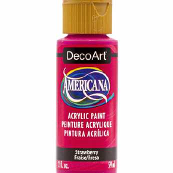 Americana acrylic paint strawberry