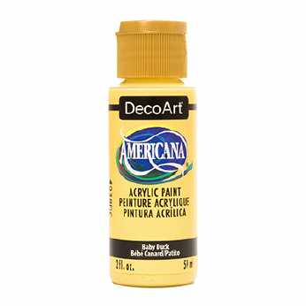 Americana acrylic paint baby duck