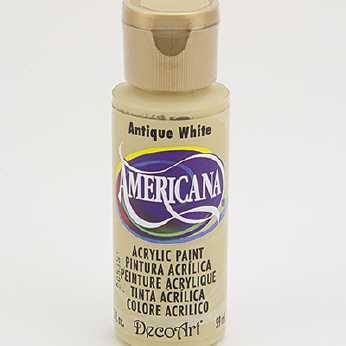 Americana acrylic paint antique white