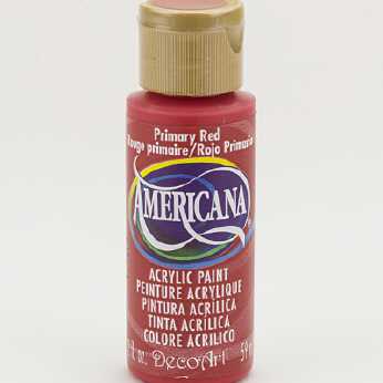 Americana acrylic Paint Primary Red