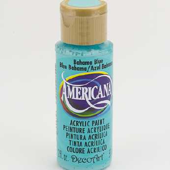 Americana acrylic paint bahama blue