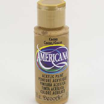 Americana acrylic paint cocoa