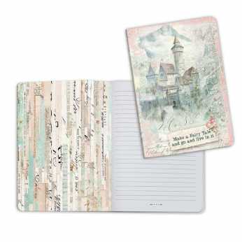 Stamperia Notebook Wonderland Fantasy Castle