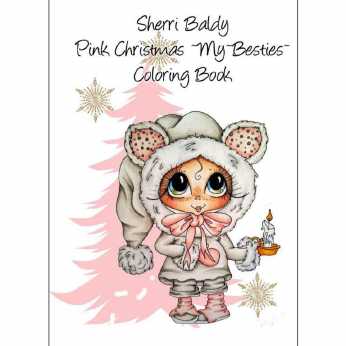 My Besties Coloring Book Pink Christmas