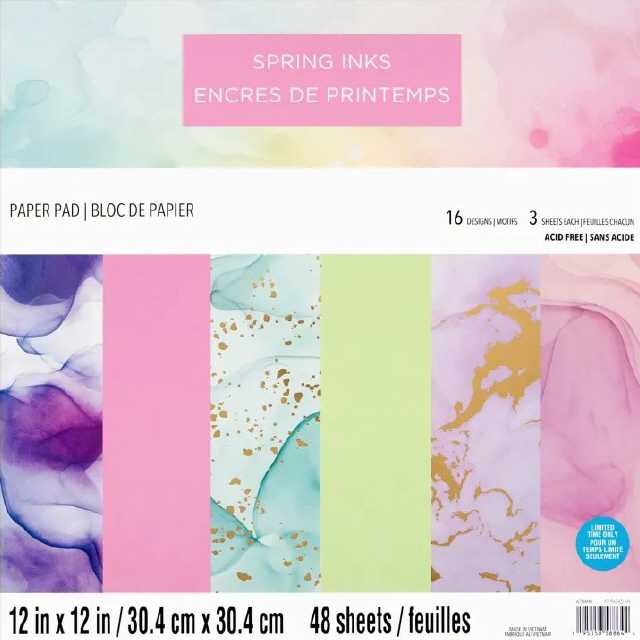 Craft Smith Paper Pad Spring Inks