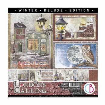 Ciao Bella Paper Pad London�s Calling 8x8"