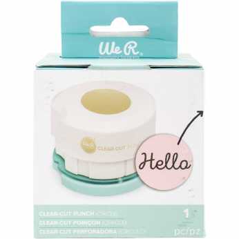 We R Clear Cut Punch Circle 2"