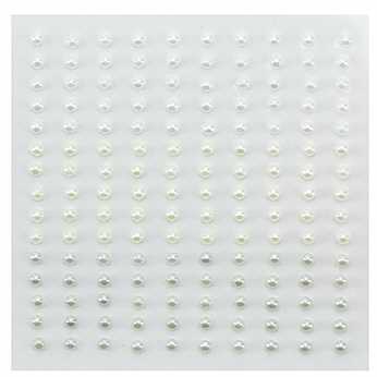 Nellie�s Klebeperlen 3 mm Set weiss