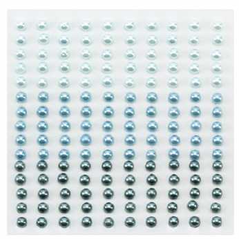 Nellie�s Klebeperlen 4 mm Set blau
