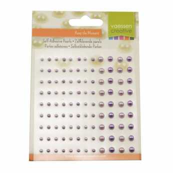 Vaessen Halbperlen Light and Dark Lilac