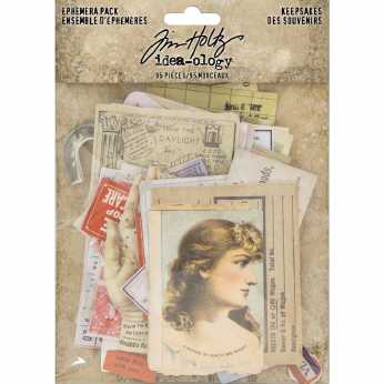 Tim Holtz Ephemera Pack Keepsakes