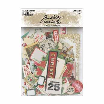 Tim Holtz Ephemera Pack Christmas