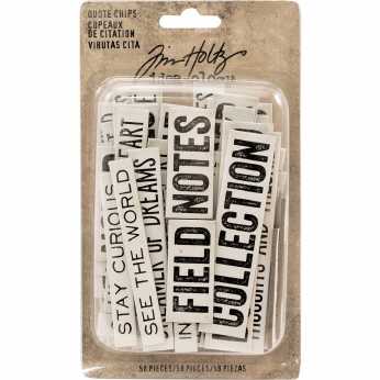 Tim Holtz Idea-ology Quote Chips